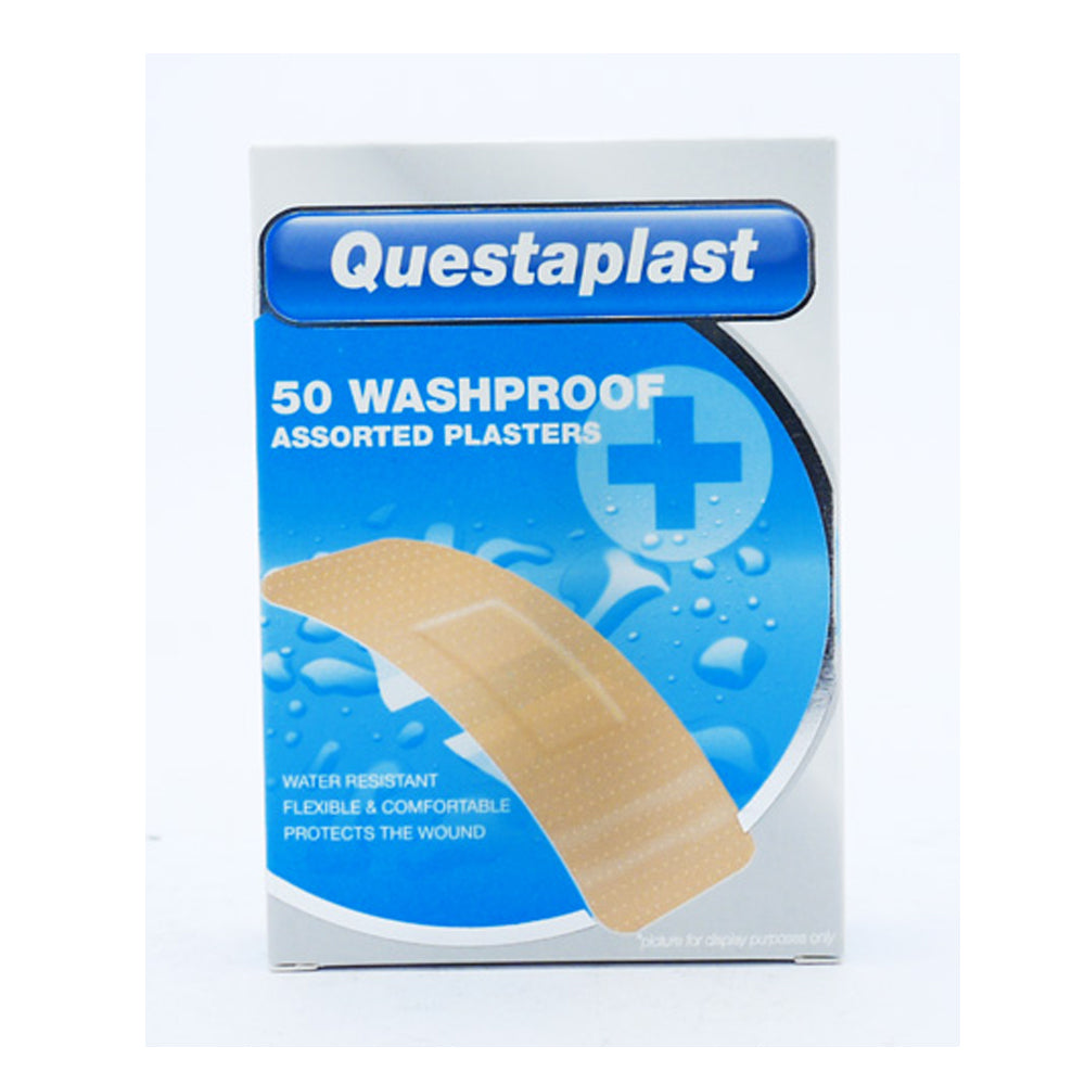 Questaplast-Washproof-Plasters-50-Pack Questaplast-Washproof-Plasters-50-Pack